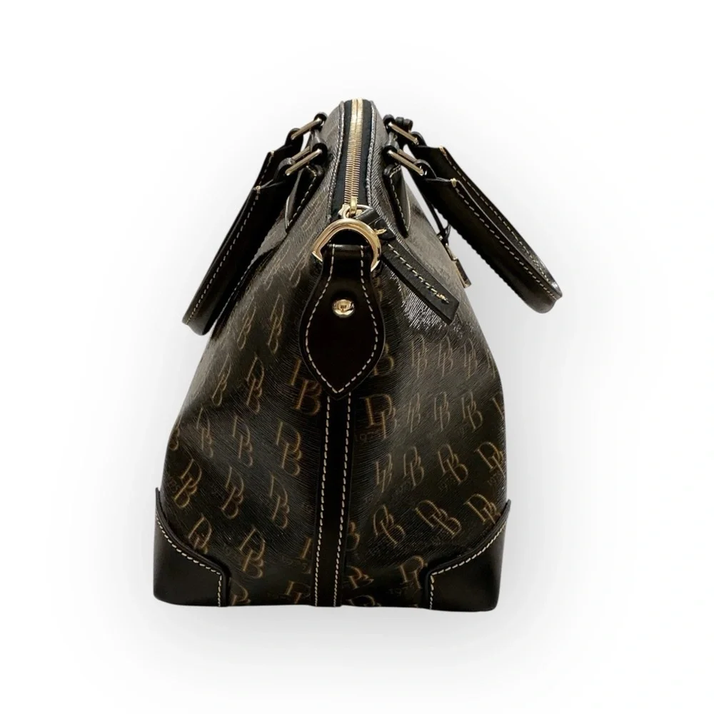 Dooney & Bourke 1975 Signature Vanessa Tote, Original COA, Dust Bag Vintage NWT - Picture 4 of 16